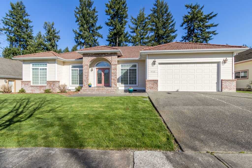 Front view of 4222 Campus Green Lp NE, Lacey - home for sale.