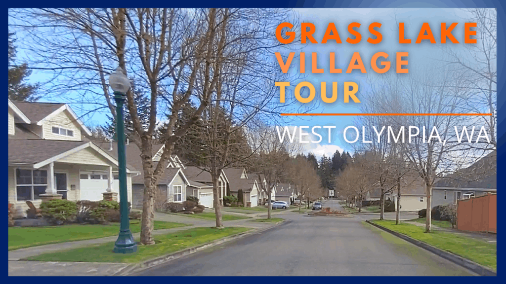 Grass Lake Village neighborhood tour in West Olympia, WA