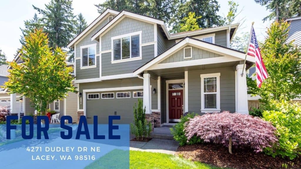 4271 Dudley Dr NE in Lacey WA home for sale
