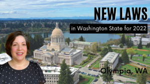 New laws in WA State 2022